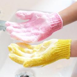 Exfoliating Loofah Body Scrub Gloves Exfoliating Loofah Body Scrub Gloves