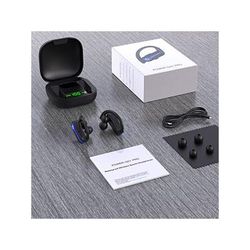 Long Life Noise Cancelling Wireless Bluetooth Headset Q62 3 Blue