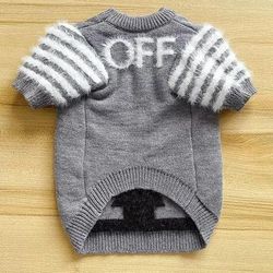 Knitted Sweater | Pet Clothing Brand For Warm & Cute Dog Fashion L 1