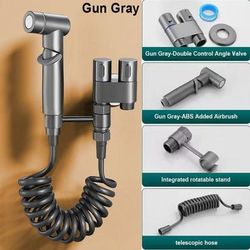 1 In 2 Out Dual Control Valve Gun Gray Suit