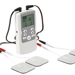 28 Mode TENS EMS Muscle Stimulator For Pain Relief And Recovery silver