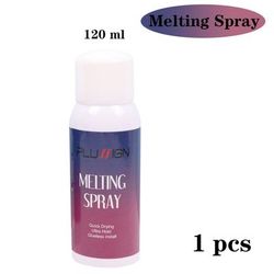 120Ml Lace Melting Spray For Wigs, Seamless Wig Glue Spray & Invisible Lace Adhesive Strong Hold Lace Melting Spray 120ml White Bottle