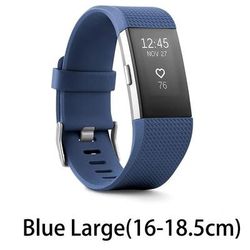 Smart Fitness Tracker Heart Rate Activity Monitor Sleep GPS Call Notification blue l