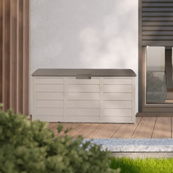 Resin Deck Box, Outdoor Storage For Patio Furniture, Pool Accessories & Toys Resin Deck Box, Outdoor Storage For Patio Furniture, Pool Accessories & Toys