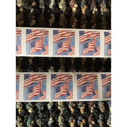 Flag 2022 Roll USPS Stamps All Brand New Forever Stamps 100 Unused US Forever First Class Postage Stamps 1 Booklet Of 100 Pcs