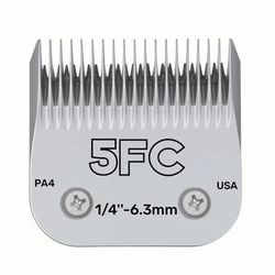 Pet Clipper Blade: A5 Compatible With Andis & Oster Ceramic Blade 5FC 6.3mm