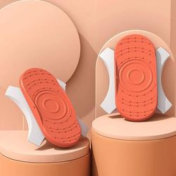 Adjustable Waist Twisting Disc Premium Weight Loss Twist Board For Effective Core Training And Slimming orange