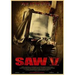 Retro Kraft Paper Horror Movie Saw Posters: Buy 3, Get 4 Ideal For Taverns, Cafes, And Home Decor a4 14