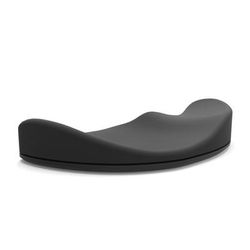 Silicone Hand Cushion Mouse Wrist Rest, Durable Palm Support Pad For Computer & Office Use left Hand black