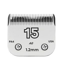 Pet Clipper Blade: A5 Compatible With Andis & Oster Ceramic Blade 15 1.2mm
