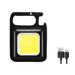 4000mAh LED Work Light: Rechargeable Super Bright COB Flashlight With Magnetic Portable Outdoor Camping Lantern Emerge Mini Work Light
