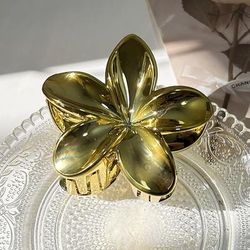 Large Boho Flower Hair Claw Clips For Women, Stylish Hairpins & Barrettes For Beach & Everyday Wear 10