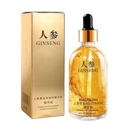 Nicotinamide Face Serum With 24K Gold Hyaluronic Acid, Anti Aging Collagen Essence For Skin Lifting And Whitening gold Ginseng
