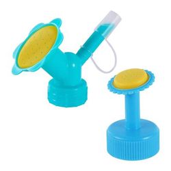 Bottle Cap Sprinkler Plant Double headed Bonsai Watering Can Portable Plastic Double headed Bottle Cap Spray Can Spray W 9649