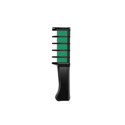 Temporary Hair Dye Chalk Comb Green