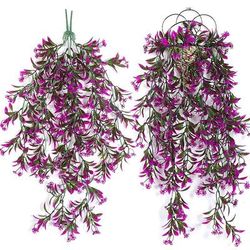 Hanging Artificial Plants Vines For Home Garden & Outdoor Decoration Fake Plant Garland For Wedding Party Wall & Balco e