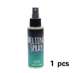 120Ml Lace Melting Spray For Wigs, Seamless Wig Glue Spray & Invisible Lace Adhesive Strong Hold Lace Melting Spray 120ml Blue Bottle