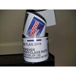 Flag 2019 Roll USPS Stamps All Brand New Forever Stamps 100 Unused US Forever First Class Postage Stamps 1 Booklet Of 100 Pcs