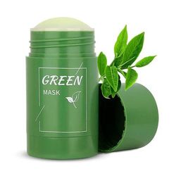 Revolutionary Cleansing Stick Facial Mask For Enhanced Moisturizing & Oil Control For Women Men All Skin Types Green Tea Leaves