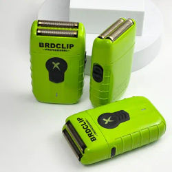 Professional Double Foil Shaver Hair Trimmer Beard trimming Electric Clipper for Man BRDCLIP