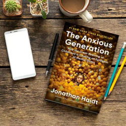 The Anxious Generation Books for Teen Mental Health Data-Driven Strategies for Parents Educators by Social Psychologist