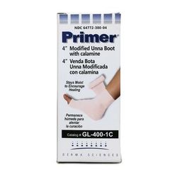 Primer Unna Boot Zinc Oxide / Calamine 4 Inch X 10 Yard (202273_EA)