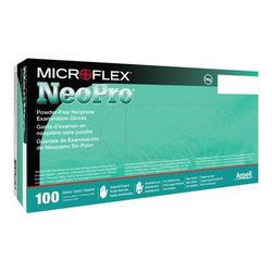 NeoPro Exam Glove Large NonSterile Polychloroprene Standard Cuff Length Textured Fingertips Green Chemo Tested (466032_CS)