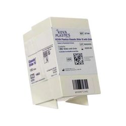 KOVA Plastics Glasstic Urinalysis Microscope Slide Plain (174677_BX)
