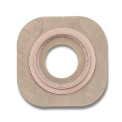 New Image FlexWear Ostomy Barrier Precut, Standard Wear Adhesive Tape 44 mm Flange Green Code System Hydrocolloid 1-1/8 Inch Opening (505929_BX)