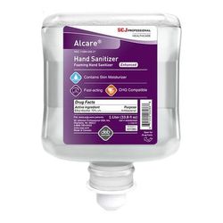 Alcare Enhanced Hand Sanitizer 1 Liter Ethyl Alcohol Foaming Dispenser Refill Bottle (1230490_CS)