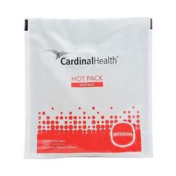 Cardinal Health Instant Hot Pack General Purpose Medium Plastic / Sodium Thiosulfate Disposable (1135299_CS)