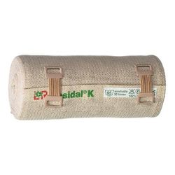 Rosidal K Compression Bandage 4 Inch X 5-1/2 Yard Clip Detached Closure Tan NonSterile High Compression (573777_EA)