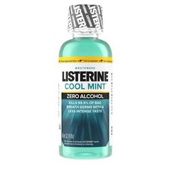 Listerine Zero Mouthwash 3.2 oz. Clean Mint Flavor (780431_CS)