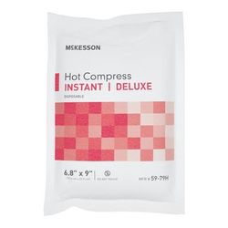 McKesson Instant Hot Pack General Purpose Large Soft Cloth Cover Disposable (521485_CS)