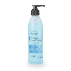 McKesson Premium Hand Sanitizer 8 oz. Ethyl Alcohol Gel Pump Bottle (937916_CS)