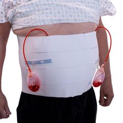Dale Abdominal Binder Medium Hook and Loop Closure 30 to 45 Inch Waist Circumference 12 Inch Height Adult (1192083_BX)