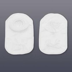 Pouchkins Premie Ostomy Pouch One-Piece System 6 Inch Length Flat, Trim To Fit Up to 5/8 Inch Stoma Closed End (341445_BX)