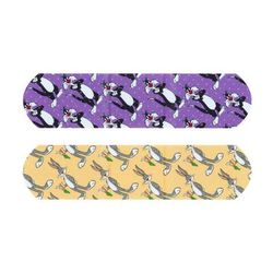 Looney Tunes Stat Strip Adhesive Strip 3/4 X 3 Inch Plastic Rectangle Kid Design (Bugs Bunny /Sylvester) Sterile (687960_CS)