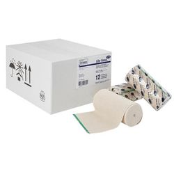 EZe-Band LF Elastic Bandage 6 Inch X 11 Yard Double Length Double Hook and Loop Closure Tan NonSterile Standard Compression (478271_EA)