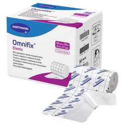 Omnifix Elastic Dressing Retention Tape with Liner White 4 Inch X 11 Yard Nonwoven NonSterile (1119316_CS)