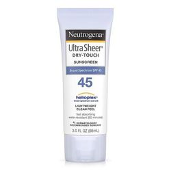 NeutrogenaUltra Sheer Dry Touch Sunscreen SPF 45 Lotion 3 oz. Tube (1228813_EA)