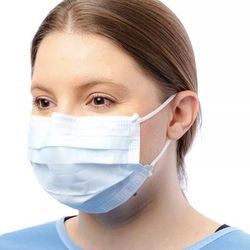 Cardinal Health Procedure Mask ASTM Level 1 Earloops One Size Fits Most (1205864_BX)