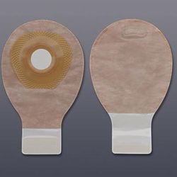 Premier Ostomy Pouch One-Piece System 7 Inch Length, Mini Flat 1-3/8 Inch Stoma Drainable (570055_BX)
