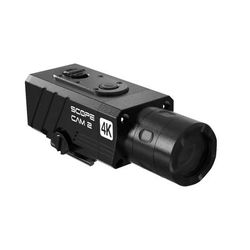 4K Airsoft Scope Camera With Digital Zoom And Custom Crosshairs 25mm With Cable