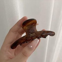 Elegant Vintage Hair Clips For Women High Quality Acetate Hair Claw Clip 2