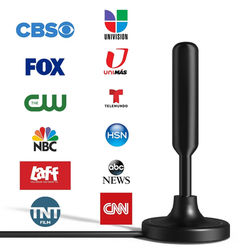 Long Range Indoor HDTV Antenna, Upgraded Digital HD TV Antenna With Signal Booster, Reception For Free Local Channels Long Range Indoor HDTV Antenna, Upgraded Digital HD TV Antenna With Signal Booster, Reception For Free Local Channels