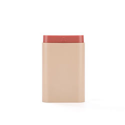 Small Portable Pill Case & Tablet Storage Container, 7 Day Vitamin Box pink