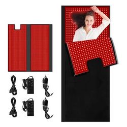 VitaLux Full Body Red Light Therapy Mat 660nm & 850nm Infrared LED Blanket For Home Wellness And Recovery VitaLux Full Body Red Light Therapy Mat 660nm & 850nm Infrared LED Blanket For Home Wellness And Recovery
