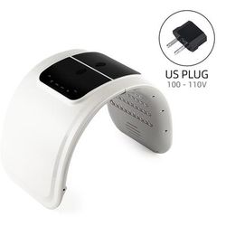 Professional 7 Colors PDT LED Mask Facial Red Light Therapy Skin Rejuvenation Device & Face Lift Wrinkle Beauty Machine us Plug