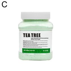 Hydrated Nourished Jelly Mask For Facial Professional Rose Smooth Skin Care Powder Peel Off Gel Mask c Tea Tree 1 Bottle